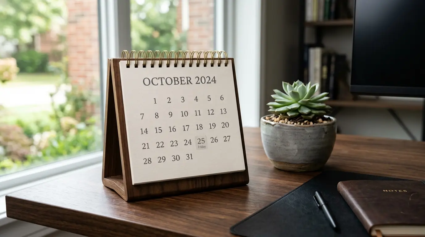 Kalender Meja Custom, Souvenir Simpel yang Bertahan Sepanjang Tahun